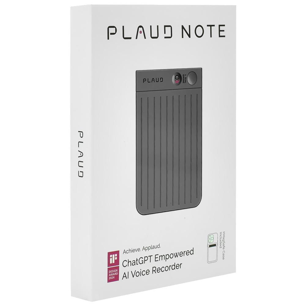 Plaud Note Gravador De Voz Ai Chatgpt-4o 59 Idiomas 64gb - Carrefour