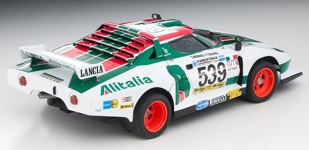 実車と同じくディーノ用V6を移植！タミヤ製「ランチア・ストラトス