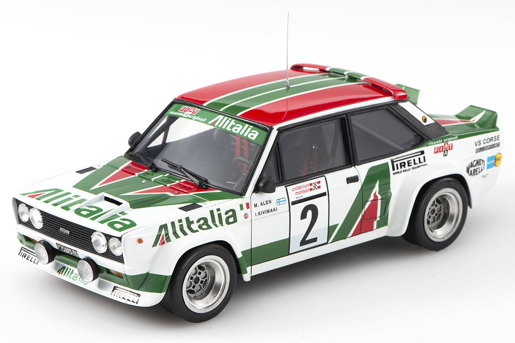 1/24 フィアット 131 ラリー ジオラマ 1/24 イタレリ フィアット 131
