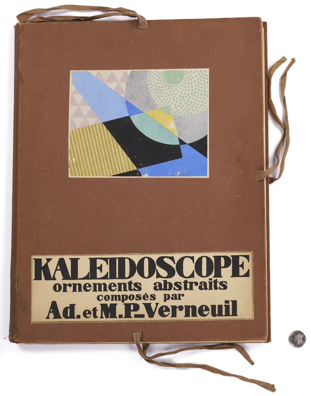 Lot 430: M.P. Verneuil Art Deco Portfolio: Kaleidoscope: Ornements