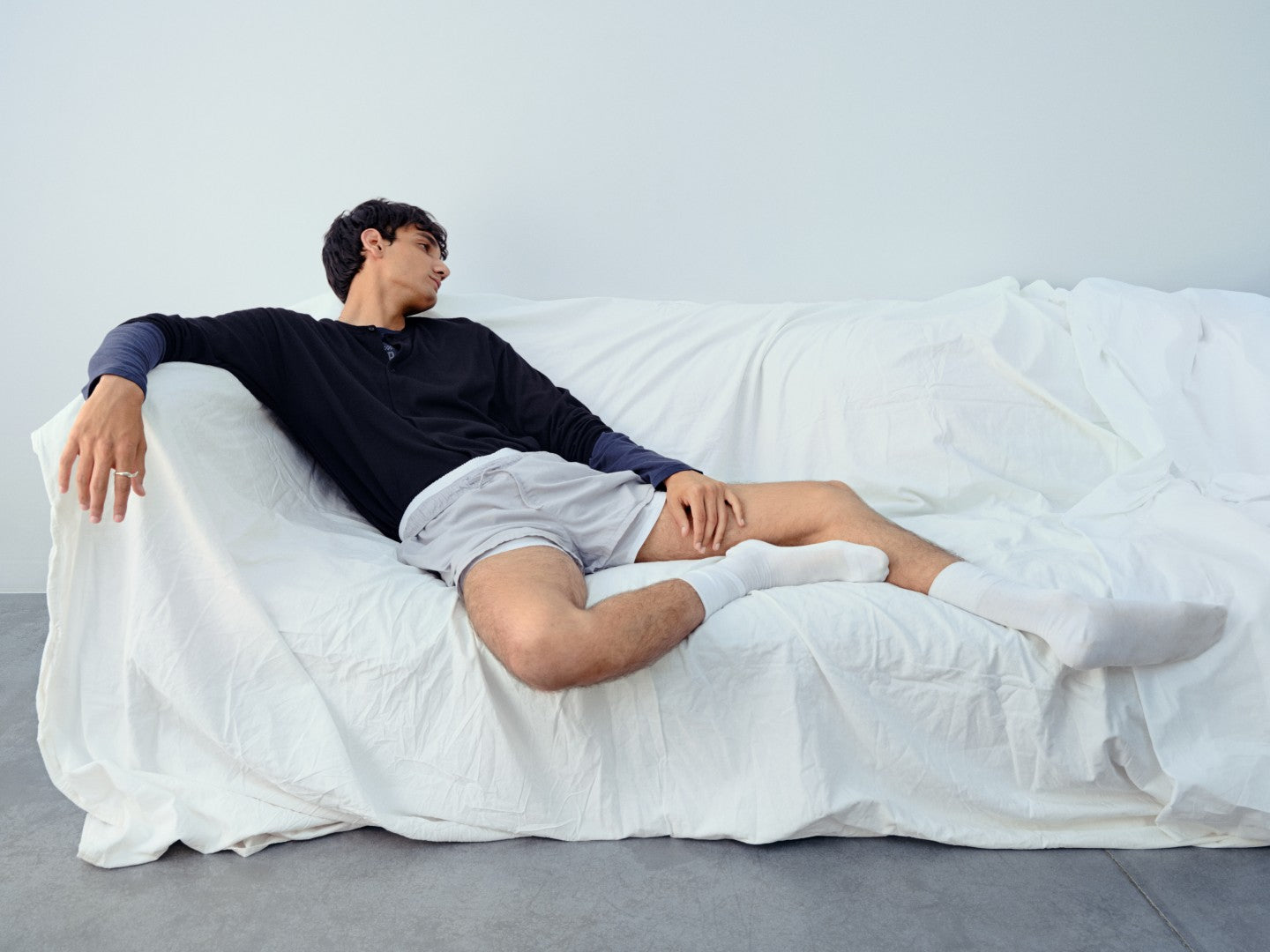 モンゴリアンカシミヤ セットアップ, Black – cash & barba