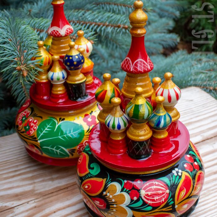 Russian Music Box Buy Made in the Workshops of St Elisabeth Convent