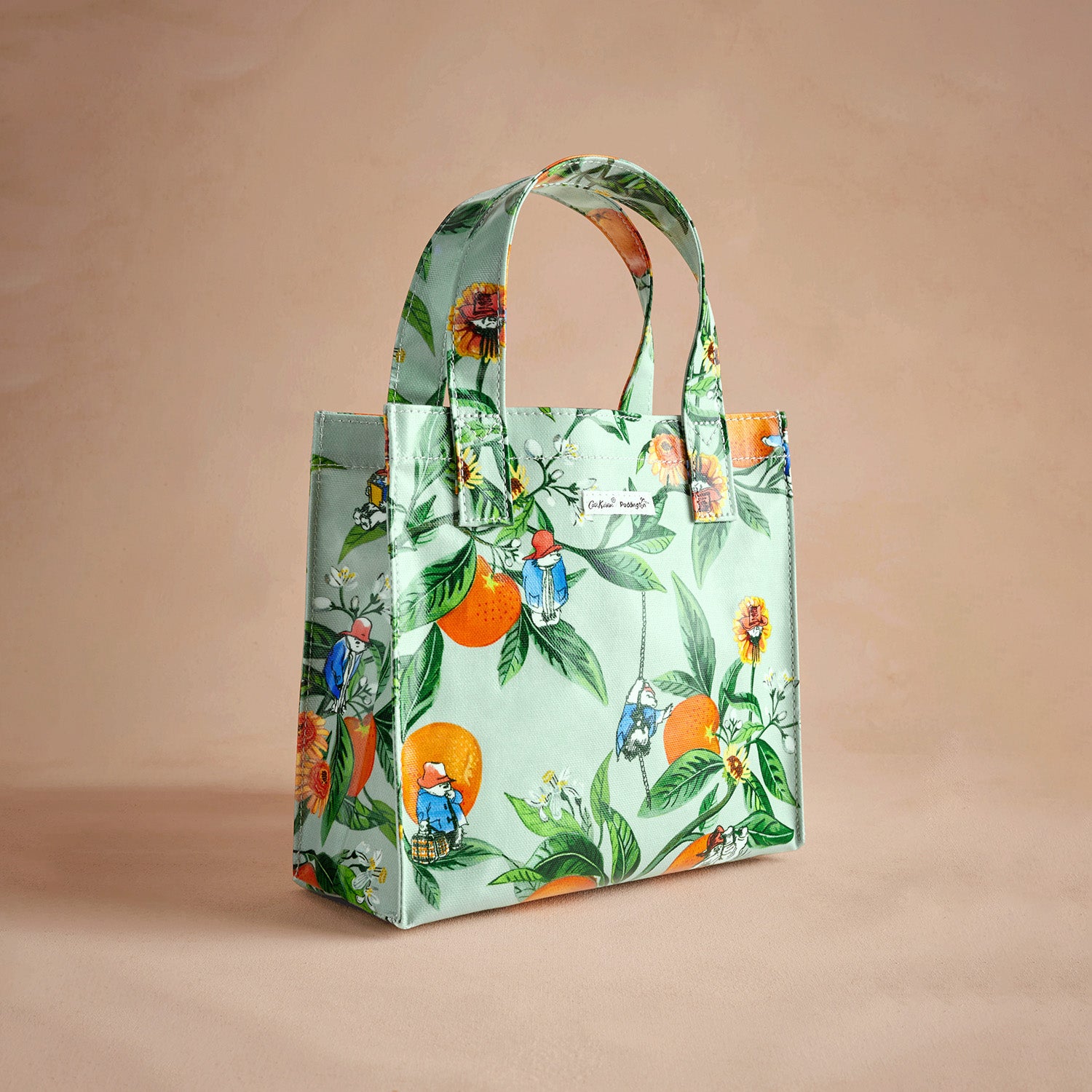 パディントン スモール ブックバッグ Paddington Oranges Green | Cath
