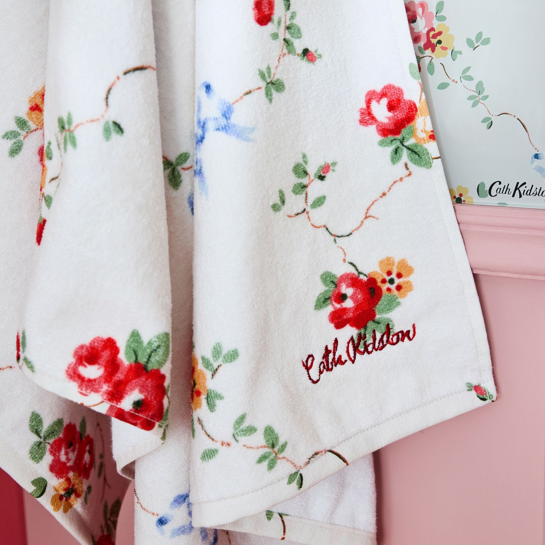 バスタオル Bows & Rose | Cath Kidston 日本公式オンラインストア