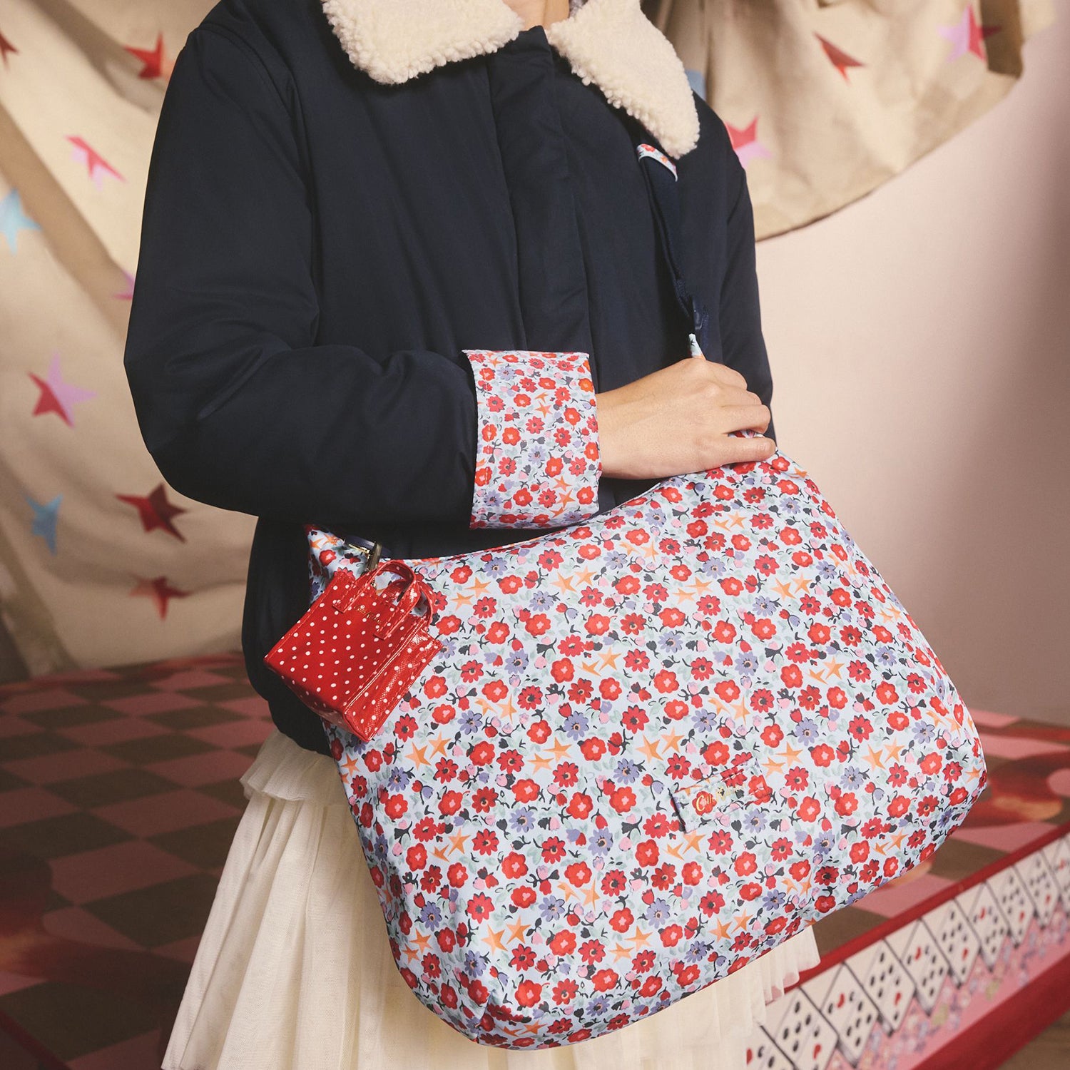 スリング クロスボディバッグFolding Star Ditsy | Cath Kidston 日本