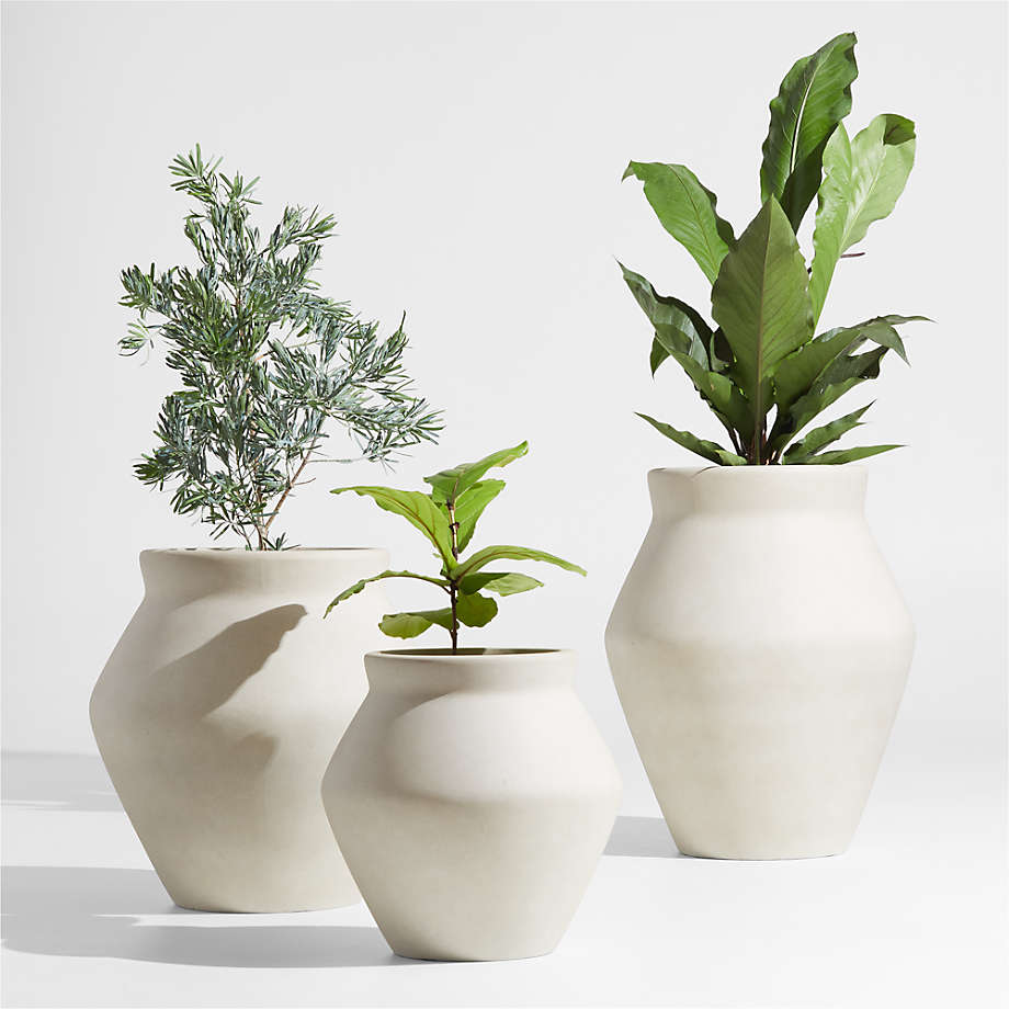Wabi Small Sand Fiberstone Planter Pot by Leanne Ford + Reviews