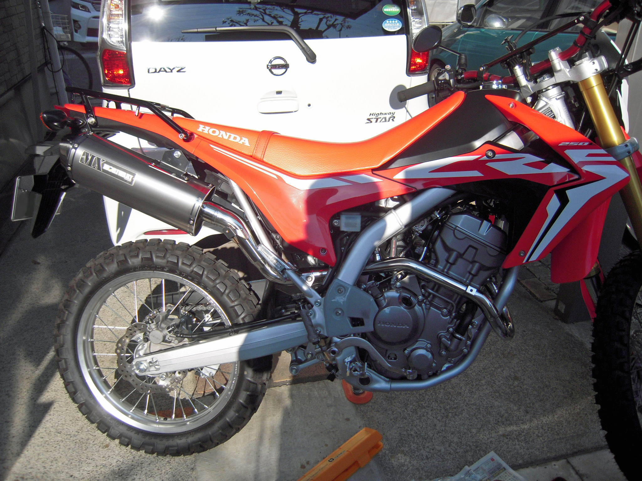 CRF250L MD44 モリワキ フルエキゾーストマフラー MX WT | 趣味の