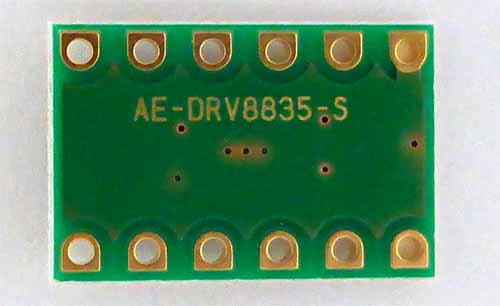 DRV8835使用ステッピング＆DCモータドライバモジュール (K-09848)