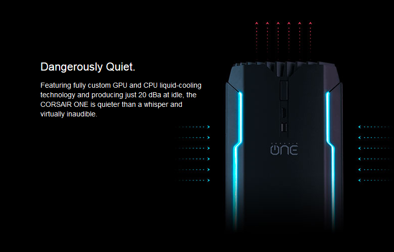 Corsair ONE PRO Compact Gaming PC CS-9000007-NA Intel Core i7 7th