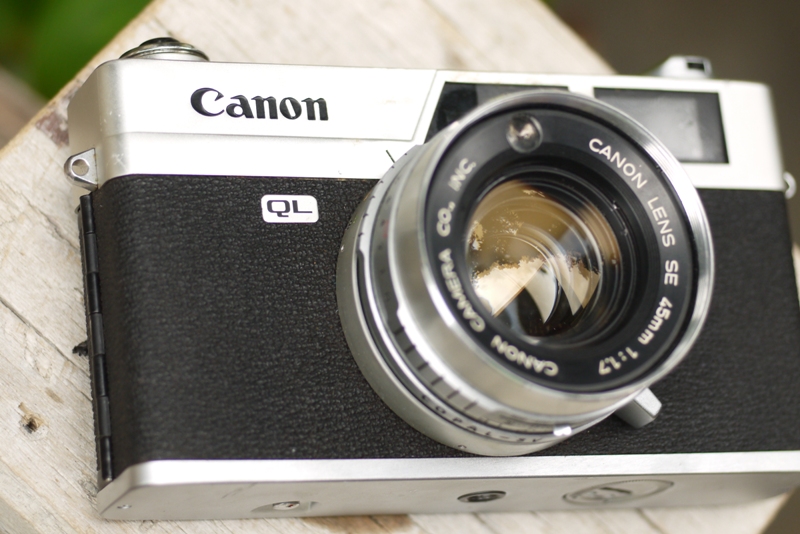CANON CANONET QL17 CANON LENS SE 45MM.F1.7 - ฟิล์มคาเมร่า