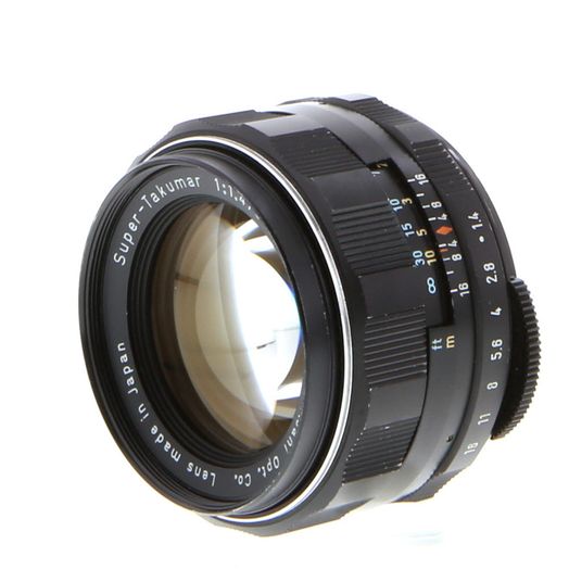 Pentax 50mm f/1.4 Super-Takumar Manual Focus Lens for M42 Screw