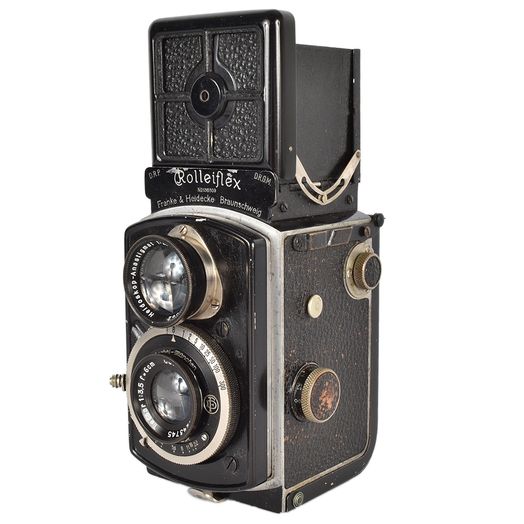 Rollei Baby Rolleiflex Original 4X4 F3.5 Compur (SN# 136XXX