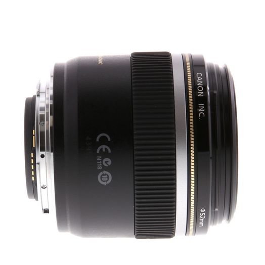 Canon EF-S 60mm f/2.8 Macro USM Autofocus APS-C Lens, Black {52}