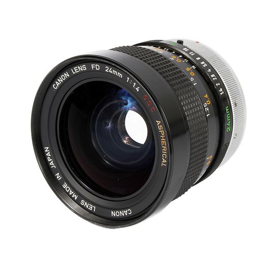 Canon 24mm f/1.4 SSC Aspherical Breech Lock FD Mount Lens {72}