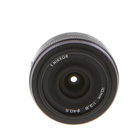 Nikon Nikkor 10mm F/2.8 Black Lens For Nikon 1 System CX Format {40.5}