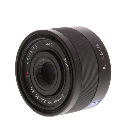 Sony Zeiss Sonnar T* FE 35mm f/2.8 ZA Full-Frame Autofocus Lens for E-