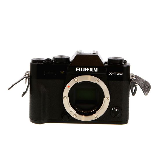 FUJIFILM X-T20 Mirrorless Camera Body, Black {24.3MP}