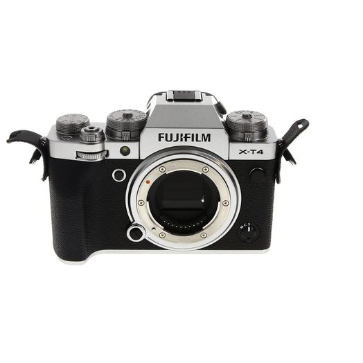 FUJIFILM X-T4 Mirrorless Camera Body, Silver {26.1MP}