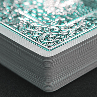 Impressions Foil Mint Back Playing Cards