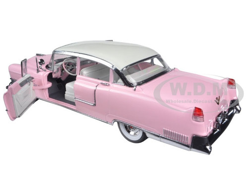 1955 Pink Cadillac Fleetwood Series 60 Special Elvis Presley 1/18