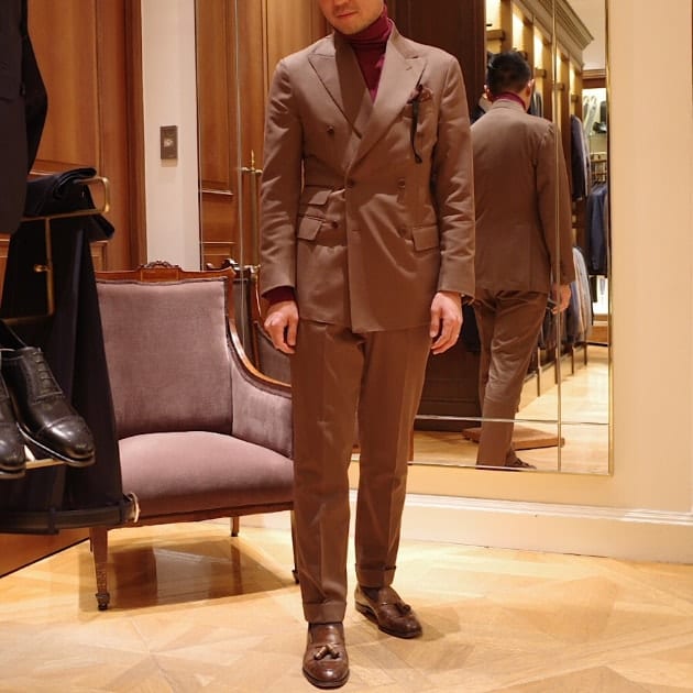 キャバルリーツイルのスーツ｜ビームス ハウス 六本木｜BEAMS