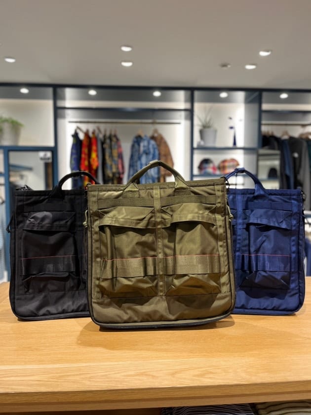 めんブログ』BRIEFING 新型別注「COCKPIT BAG」｜ビームス なんば｜BEAMS