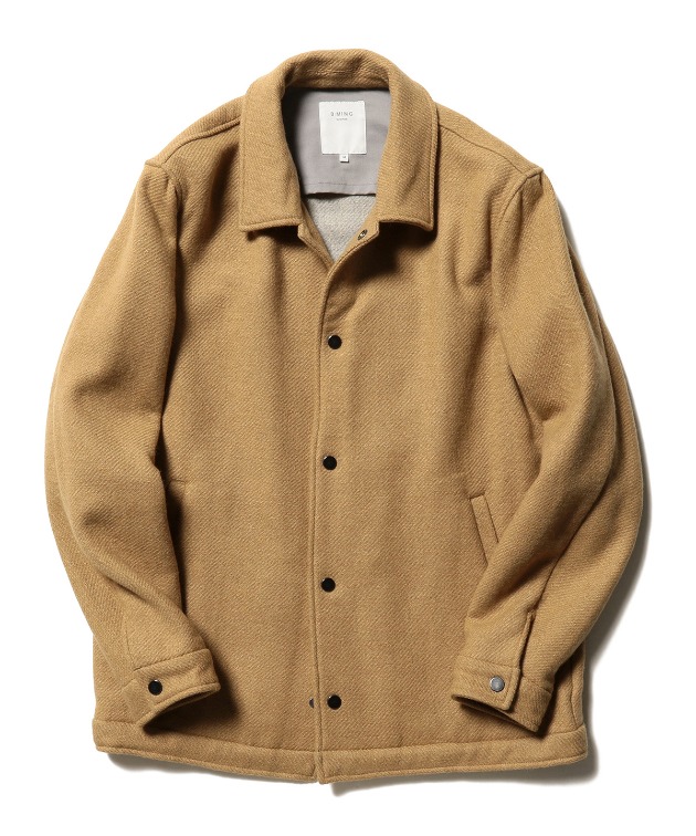 国産素材使用！メルトンダブルフェイスコーチジャケット！！｜B:MING