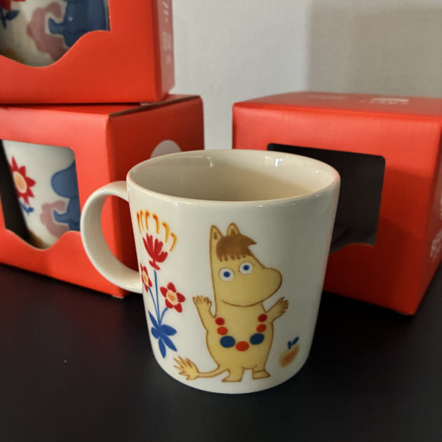 ARABIA×BEAMS JAPAN】特別なハンドペイントのムーミンマグ｜長谷部 ｜BEAMS