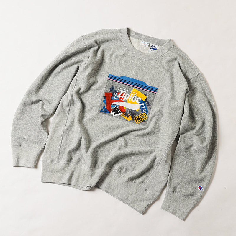 Sweatshirts and bags from a special collaboration with Ziploc