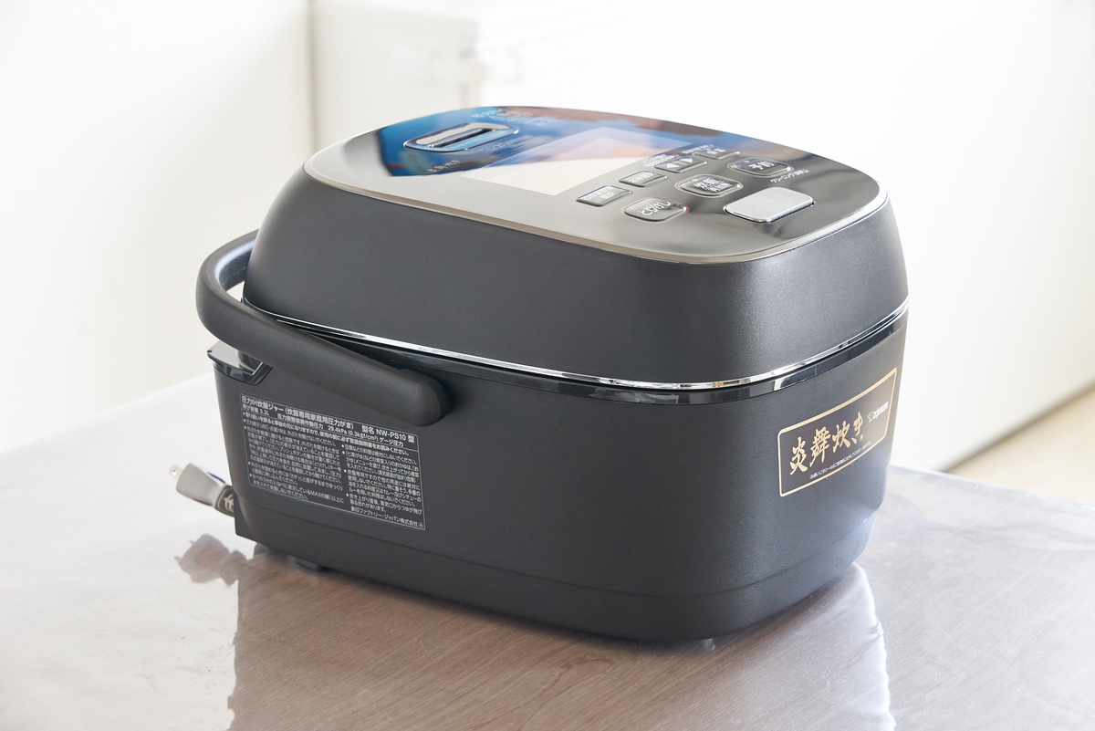 象印の炎舞炊き「NW-PS10」は最上位に機種に負けないベーシックな