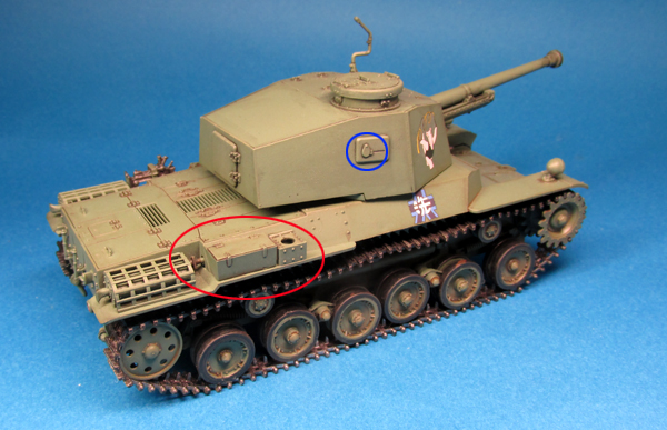 ファインモールド ガールズ＆パンツァー劇場版 1/35 三式中戦車チヌ