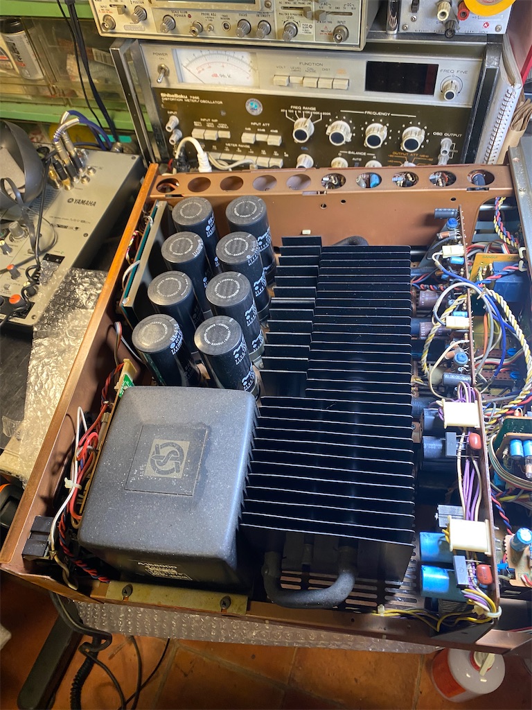 サンスイ AU-D907G EXTRA - osakanatarouのオーディオ修理ブログ