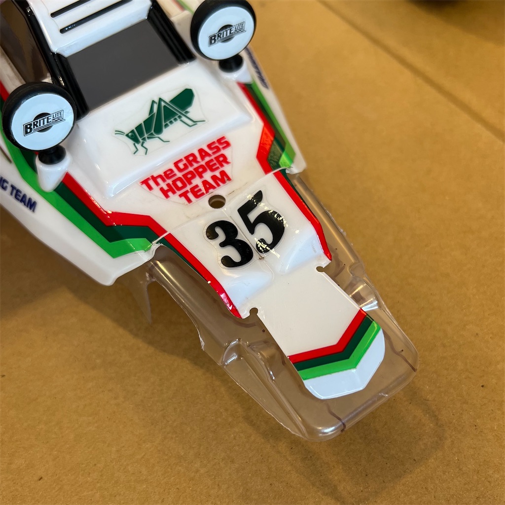 バギーチャンプのボディ塗装【タムテックギア】 - ramen papa log