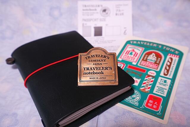 72：トラベラーズノート パスポートサイズ、セットアップが完了しま