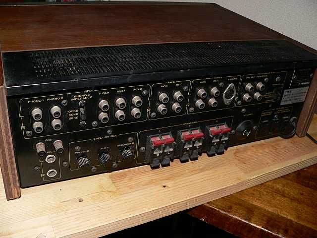 パイオニア プリメインアンプ SA-910の修理-その1− - TomのブログⅡ