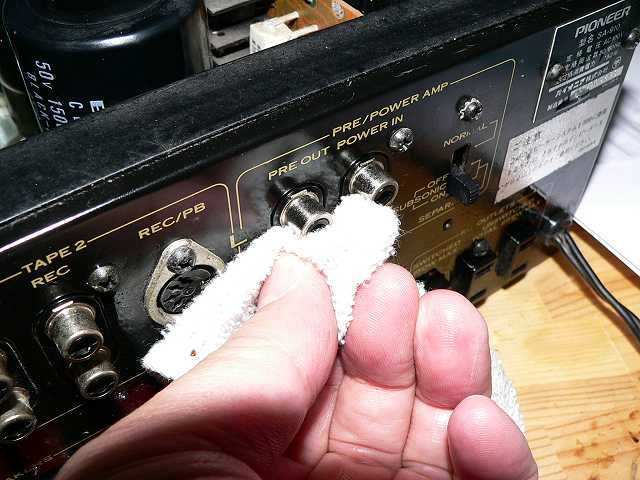 パイオニア プリメインアンプ SA-910の修理-その2− - TomのブログⅡ