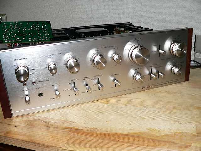 パイオニア プリメインアンプ SA-910の修理-その2− - TomのブログⅡ