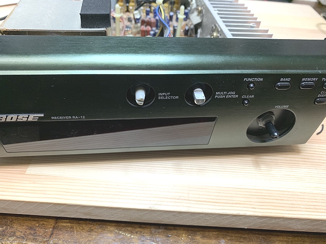 BOSE レシーバー RA-12の修理 －FINAL－ - TomのブログⅡ