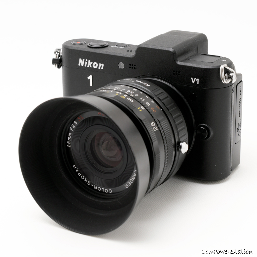 11年前のミラーレス「 Nikon1 V1 」が楽しい - 和田哲哉・LowPowerStation