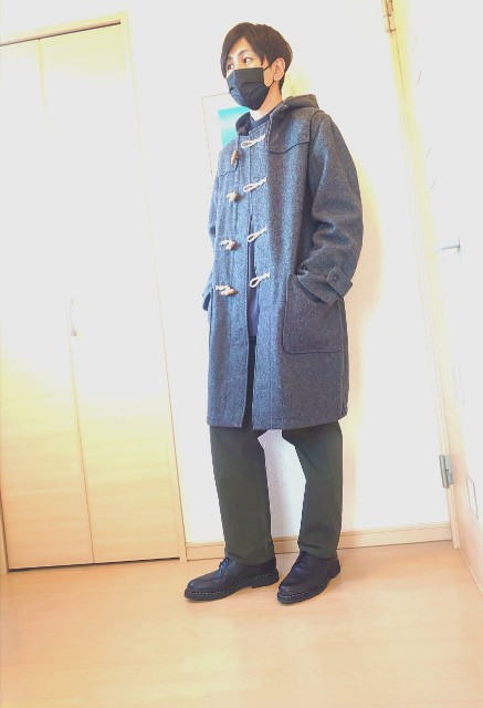 USメイドのSchott（ショット）ダッフルコートはカジュアル感、アメリカ