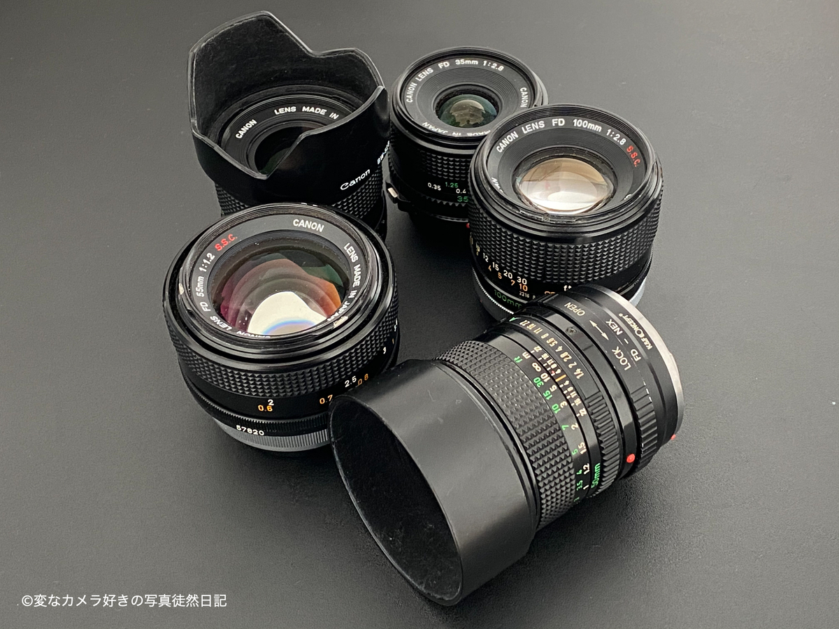 キャノン NewFD100mm F2 FDマウント キャノン NewFD100mm F2 FD