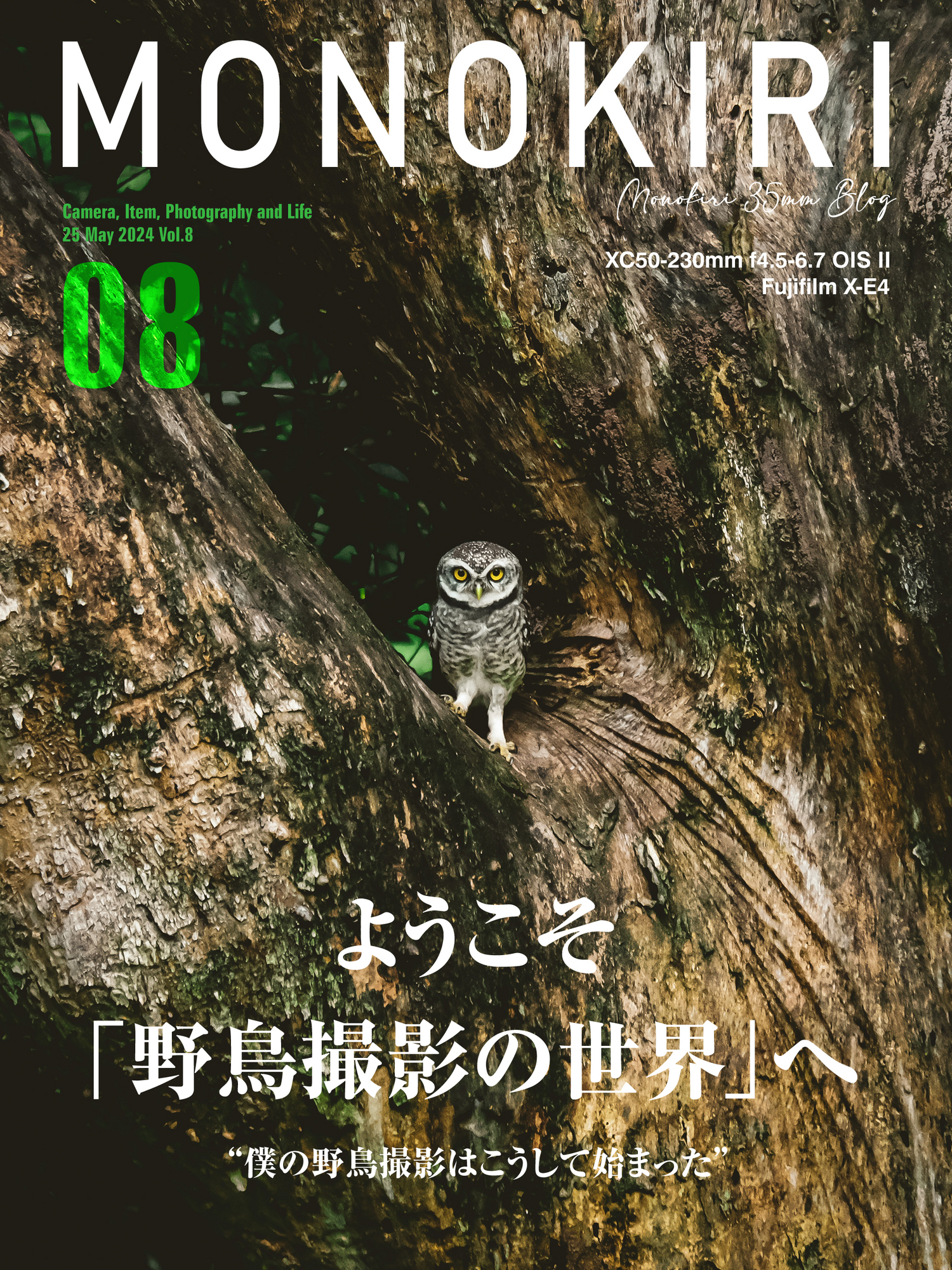 フジのカメラで始まった僕の野鳥撮影 - MONOKIRI 35mm