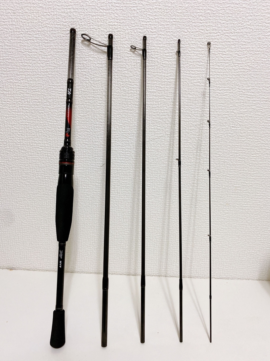 パックロッド】ライトゲーム用に月下美人MXモバイル 610L-S-5を購入