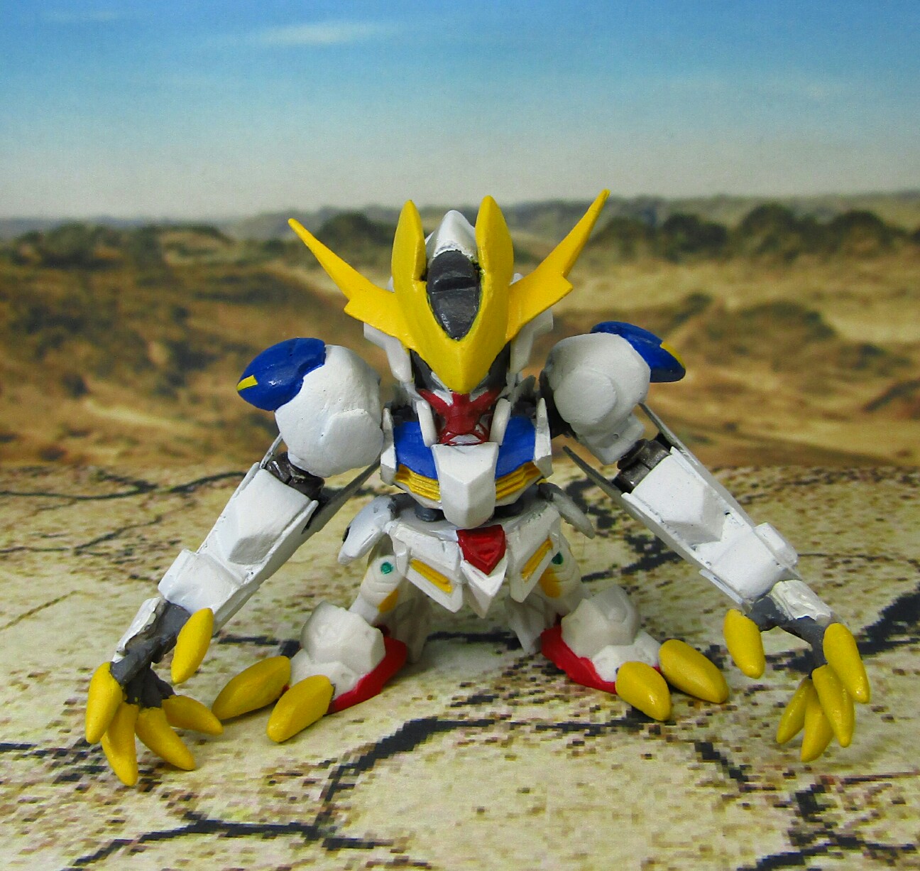 ASW-G-08 ガンダムバルバトスルプスレクス 【ガシャポン戦士 改造