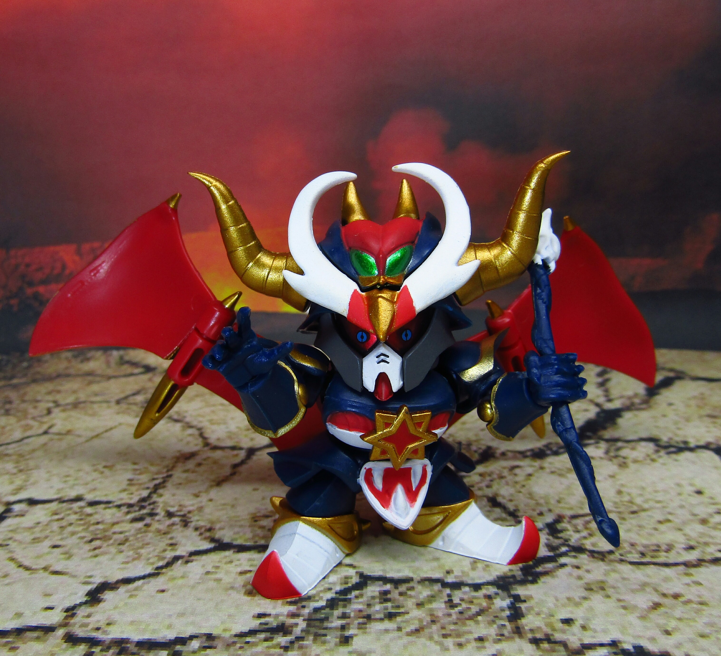 魔王の正体 モンスターブラックドラゴン 【ガシャポン戦士f EX05