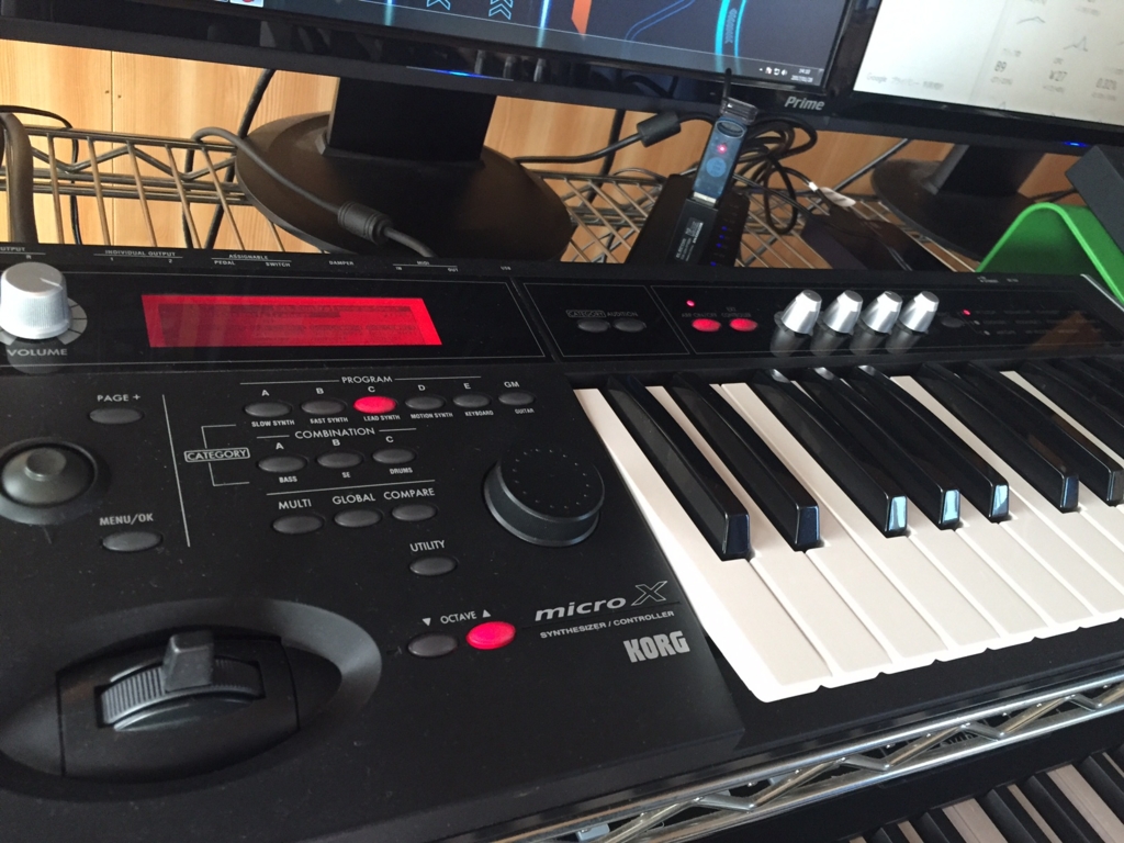 機材レビュー】KORG micro X - くりっぱーとろにくすのブログ