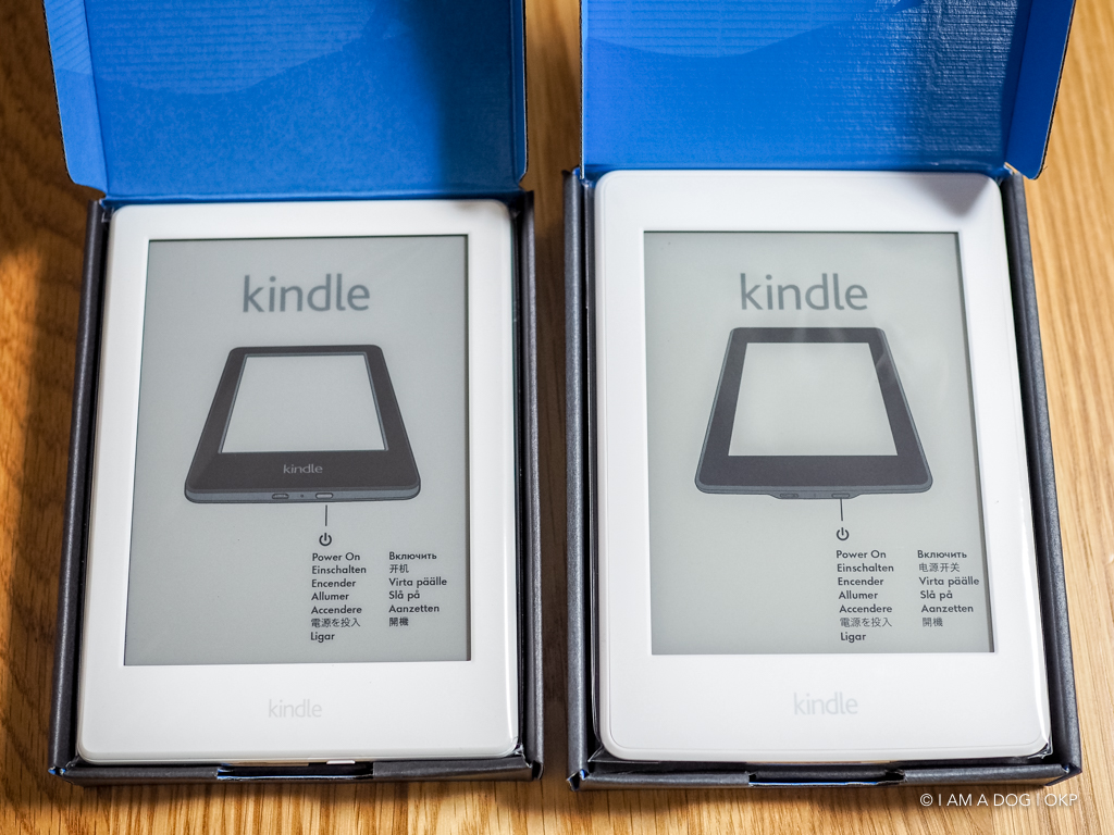 Kindle Paperwhite 32GB マンガモデルと無印Kindleを購入して比較して