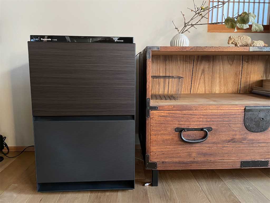 Panasonic F-VXM90 木目調 加湿空気清浄機 加湿空気清浄機 F-VXT90 を