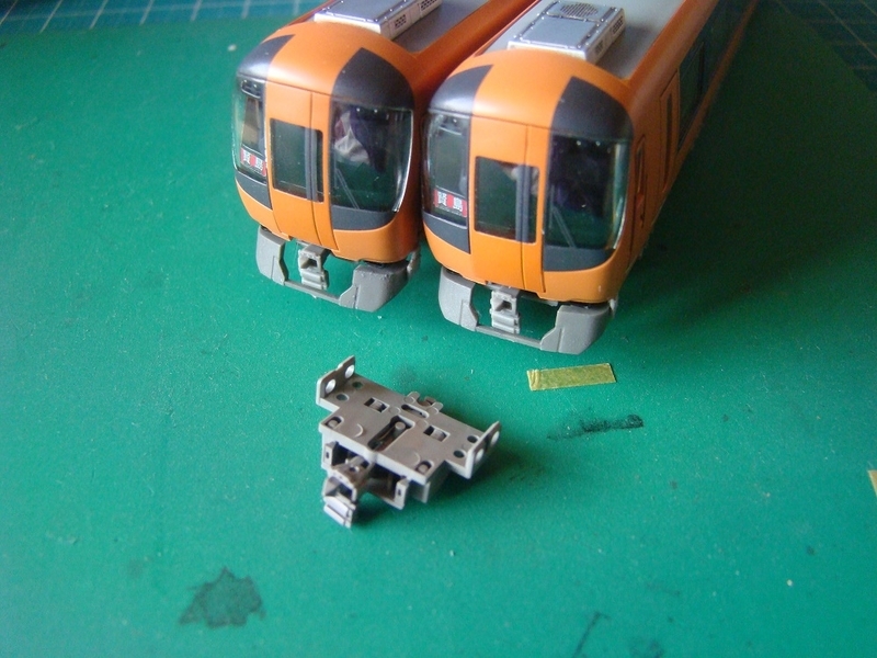 GM近鉄22600系22601F(AF01)【阪神相直仕様】をTNカプラー化。しかし