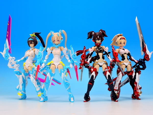 メガミデバイス 朱羅 弓兵 蒼衣 を作る その3 - YOの玩具箱